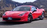 フェラーリ458イタリアのレンタカー