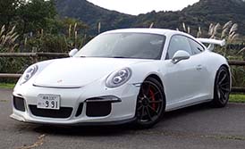 ポルシェ911GT3991のレンタカー